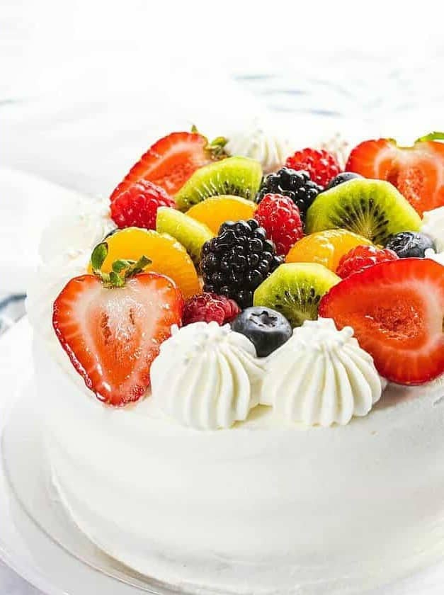 Fresh Fruit Cake