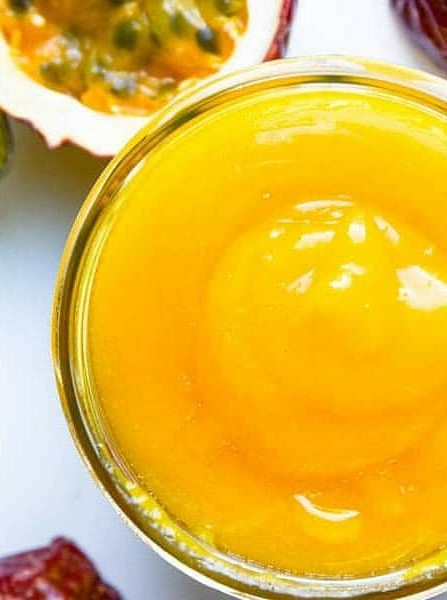 Sweet Tart Passion Fruit Curd