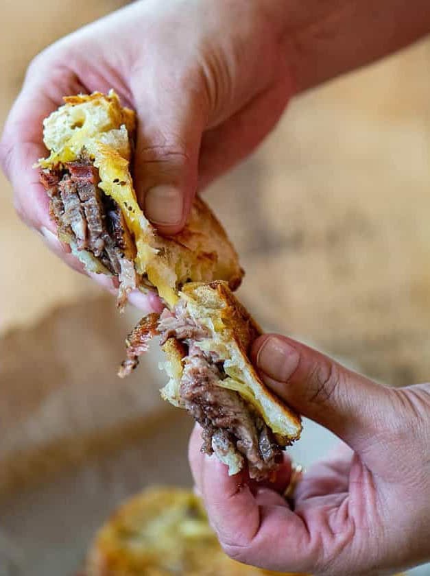 Brisket Grilled Cheese