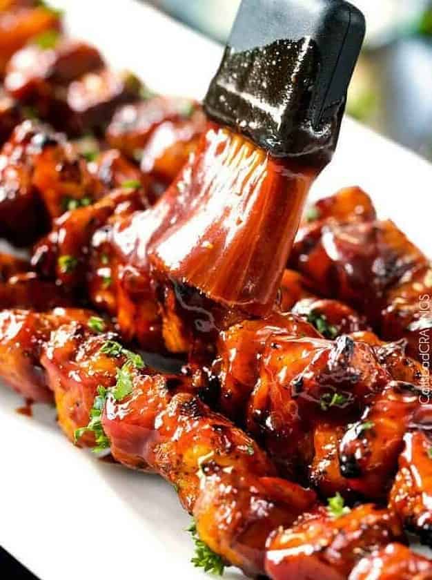 BBQ Chicken Kebabs