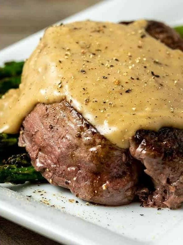 Filet Mignon with Bourbon Sauce