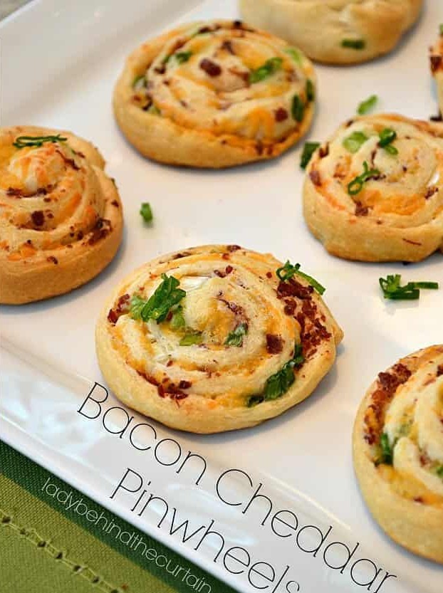 Bacon Cheddar Pinwheels