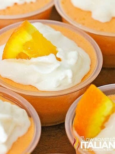 Creamsicle Jello Shots