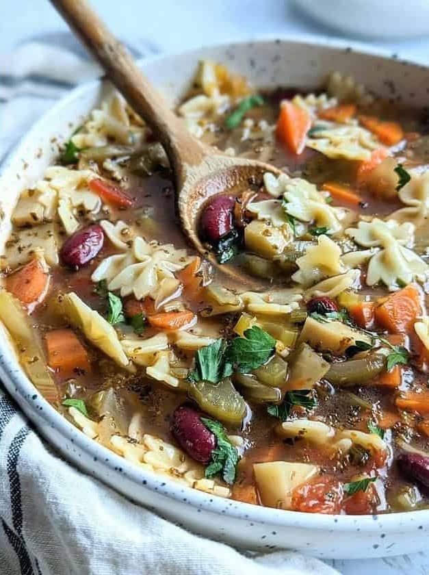 Low Sodium Minestrone Soup