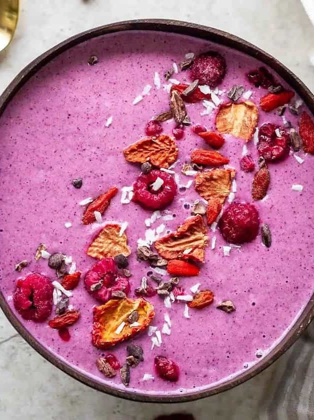 No Banana Berry Smoothie Bowl