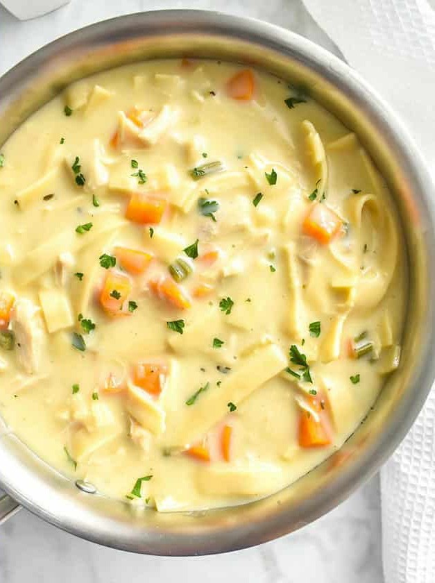 Creamy Chicken Noodle Soup