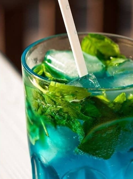 Blue Curacao Mojito