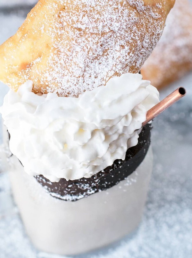 Beignet and Coffee Cocktail Shake