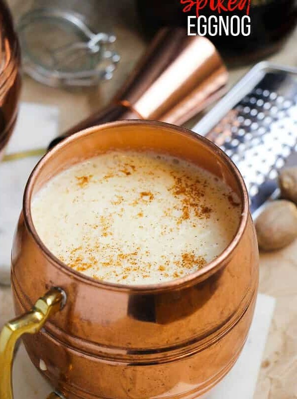 Spiked Eggnog With Rum