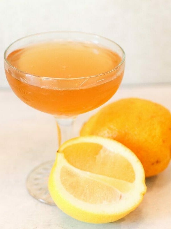 Bourbon Sidecar Cocktail