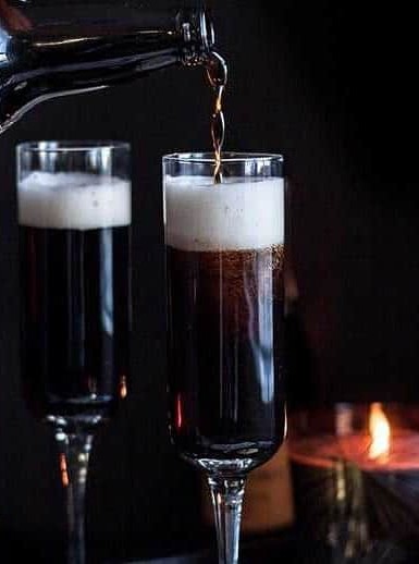 Black Velvet Cocktail