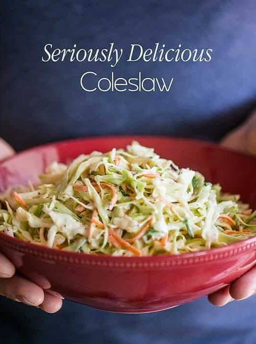 Delicious Easy Coleslaw