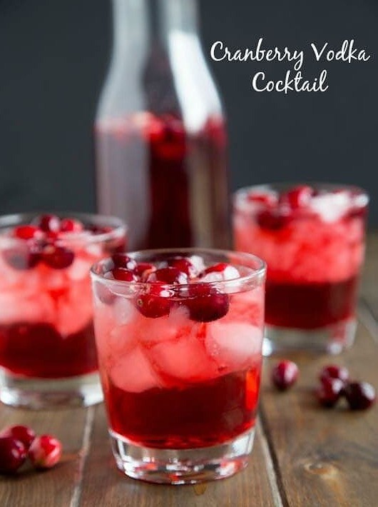 Cranberry Vodka Cocktail