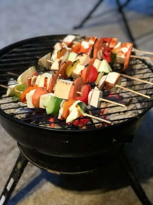 Vegan Tofu Kebobs