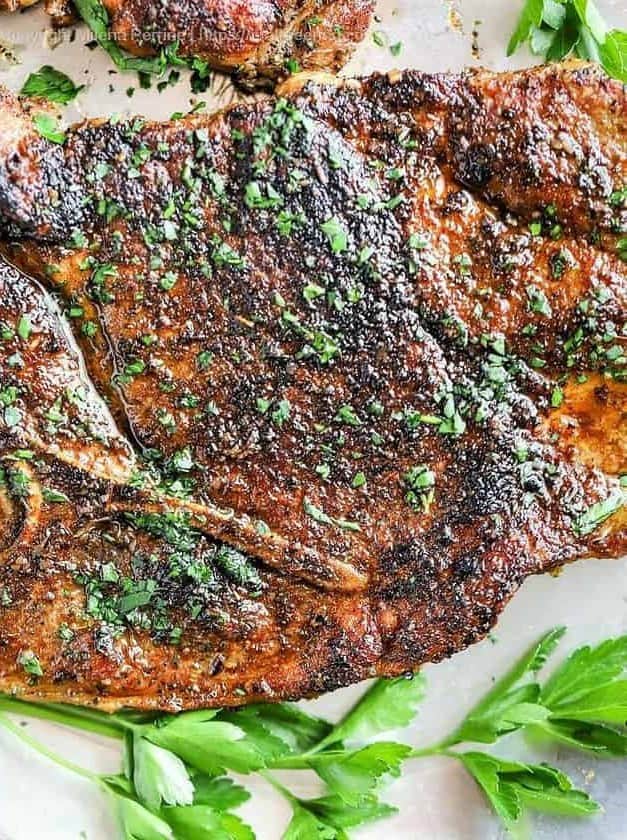 Easy Skillet Pork Steak