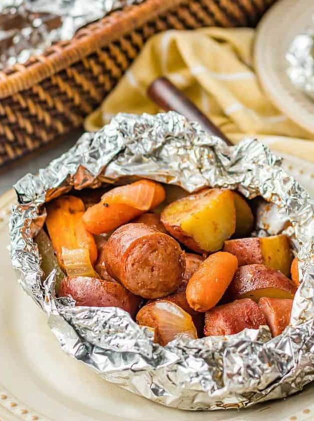 Sausage Potato Foil Packets