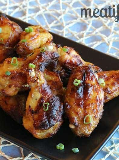 Paleo Glazed Chicken Wings