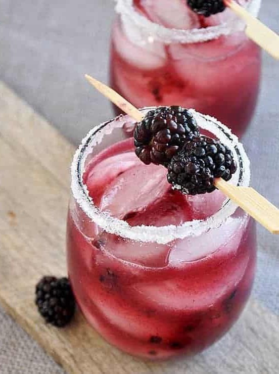 Blackberry Black Dog Cocktail