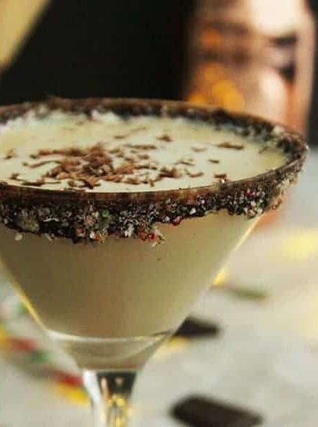 Baileys Candy Cane Cocktail