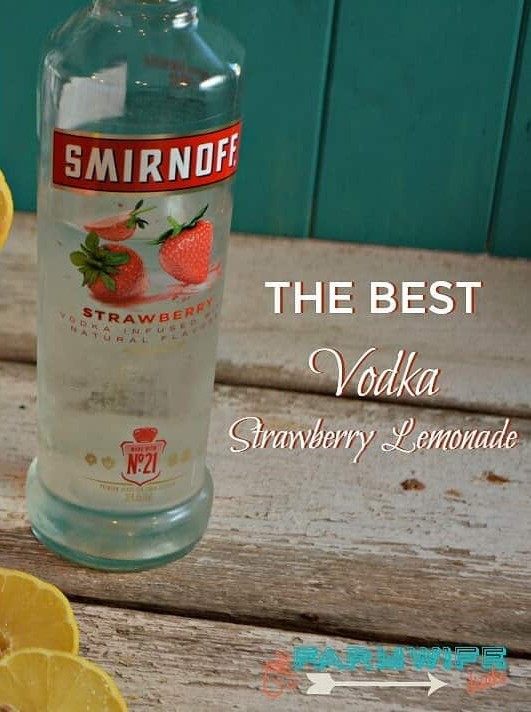 Sparkling Vodka Strawberry Lemonade