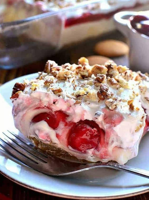 Cherry Cheesecake Lush Dessert