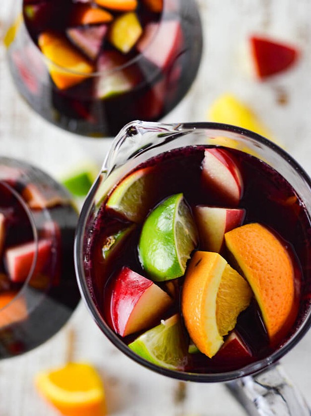 Red Sangria With Brandy