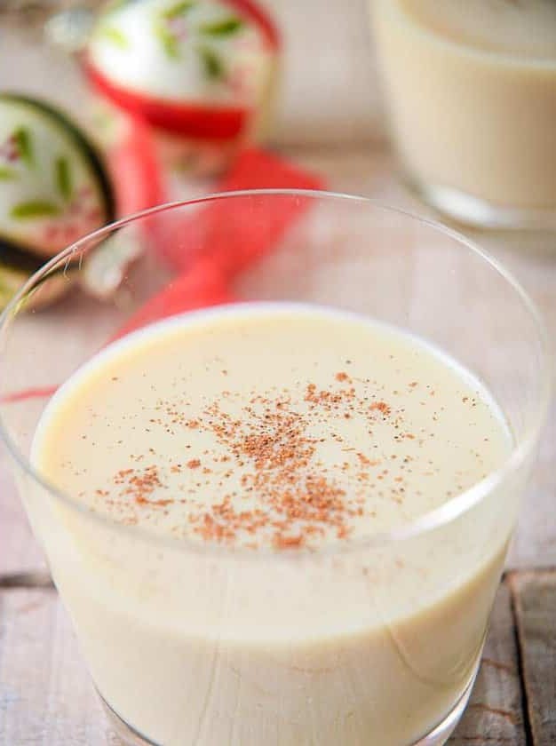 Bourbon Eggnog Cocktail