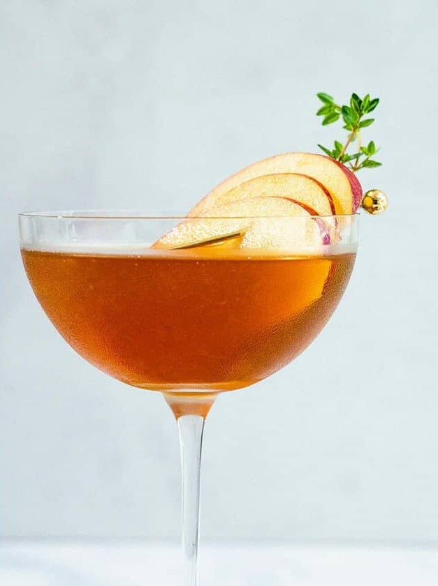 Apple Cider Bourbon Cocktail