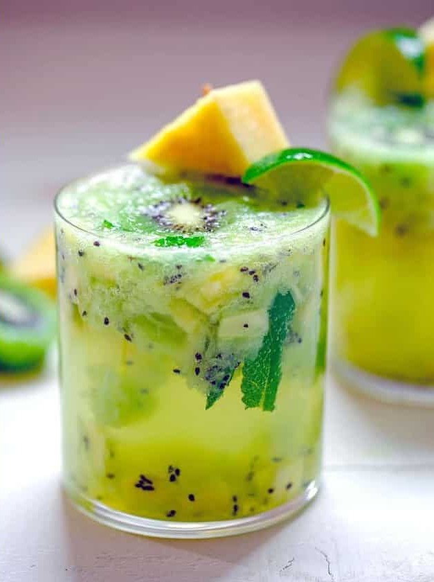 Pineapple Kiwi Mojito