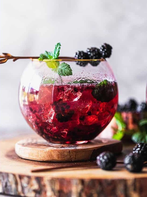 Blackberry Bourbon Smash