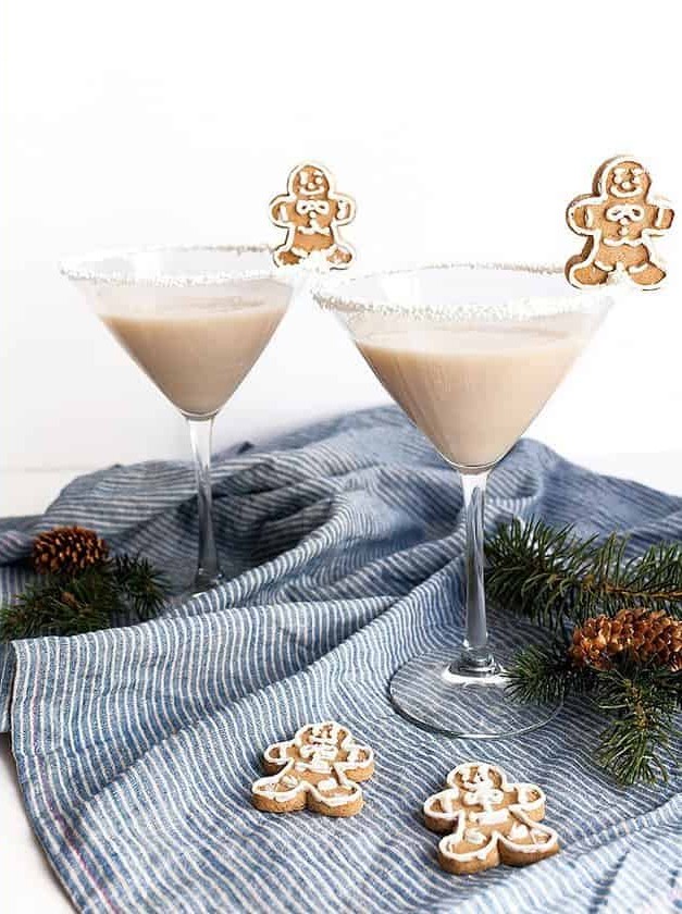 Frosted Gingerbread Martini