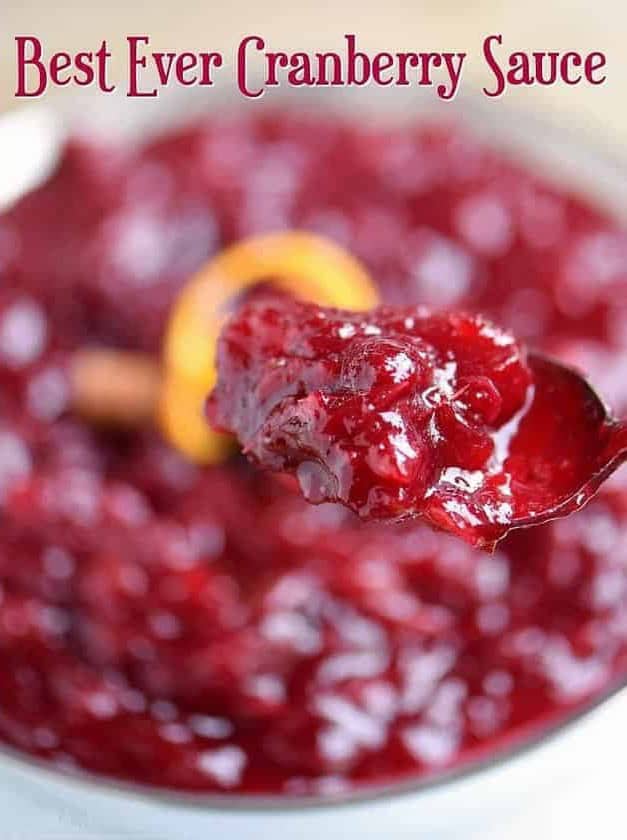 Best Ever Cranberry Sauce