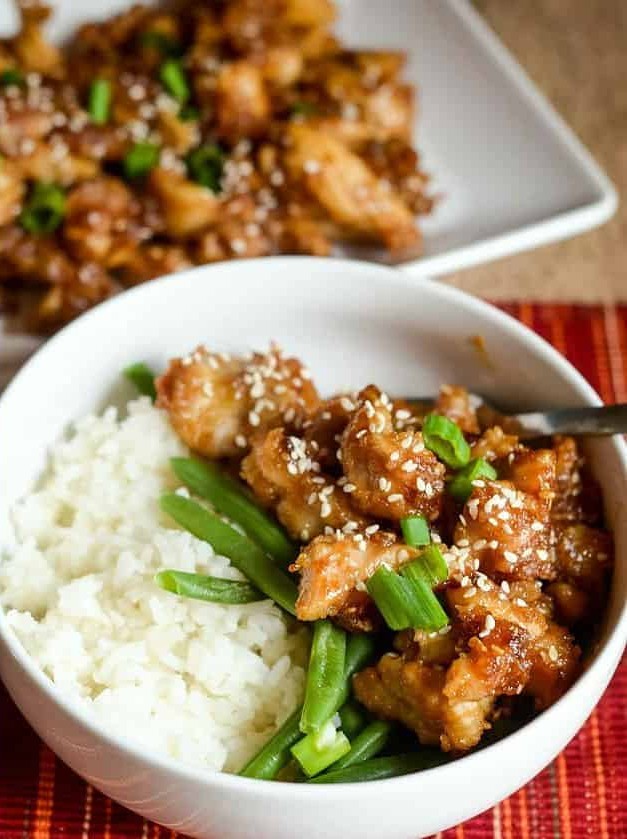 Air Fryer Sesame Chicken