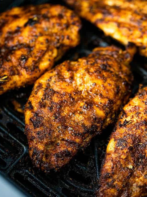 Air Fryer Grilled Chicken Breasts