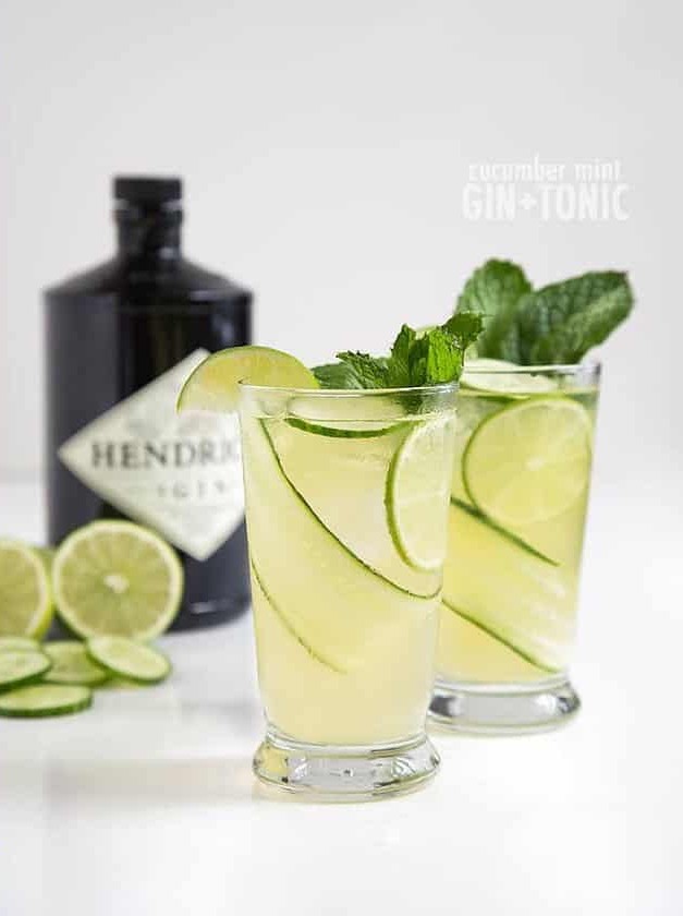 Sparkling Cucumber Mint Gin