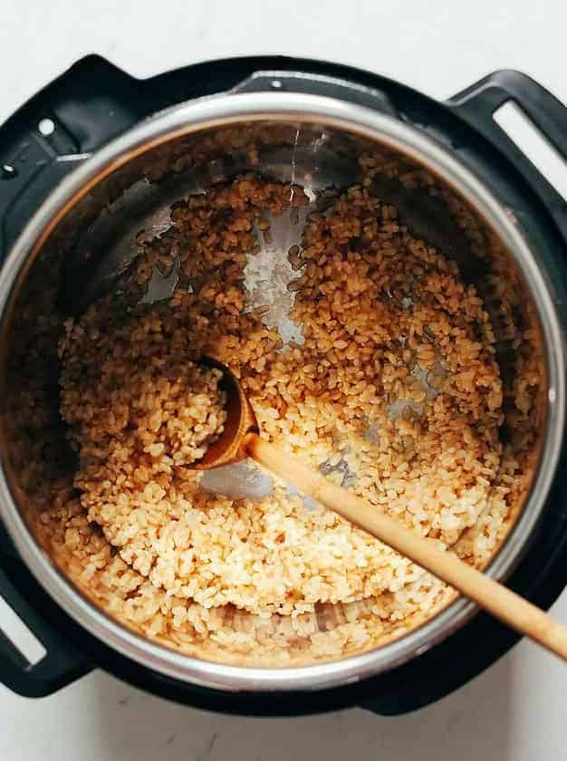 Instant Pot Brown Rice