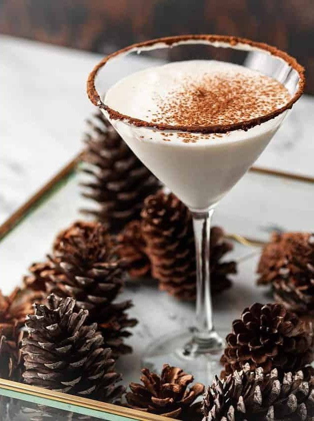 Decadent White Chocolate Martini