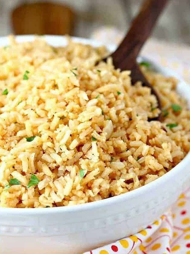 Copycat Restaurant Style Mexican Rice