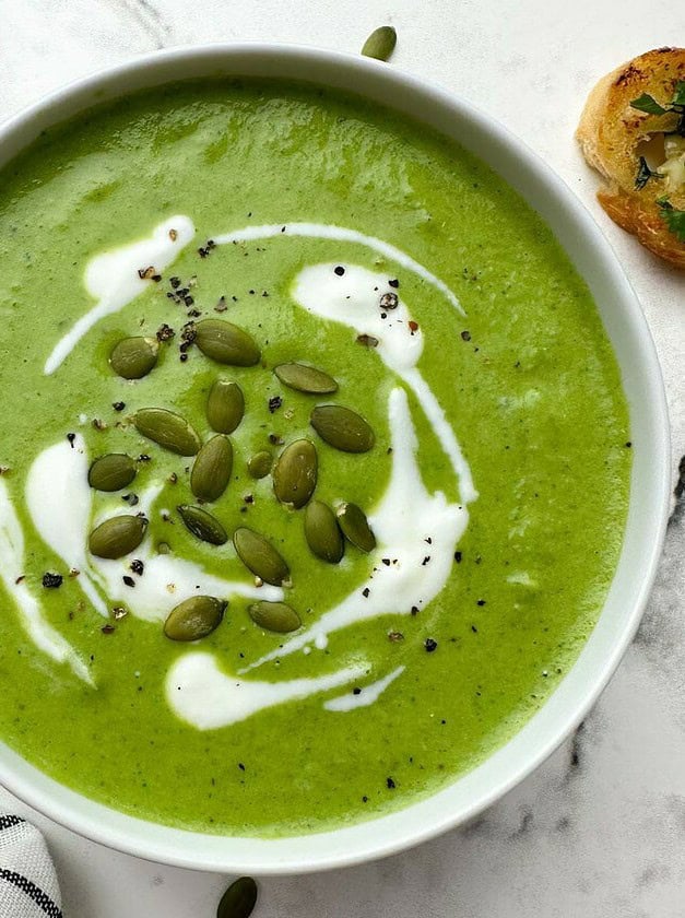 Broccoli Spinach Soup