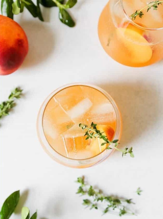 Peach & Thyme Spritz