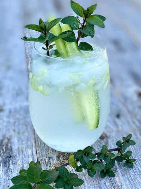 Cucumber Mint Cocktail