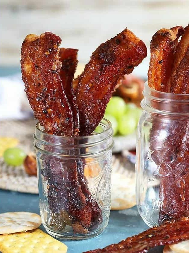 Sweet and Spicy Candied Bacon