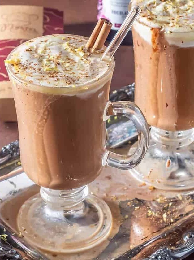 Brandy-Spiked Mexican Hot Chocolate