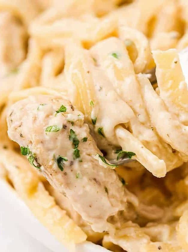 Healthy Chicken Alfredo