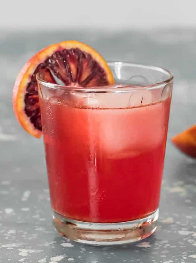 Blood Orange Mezcal Negroni