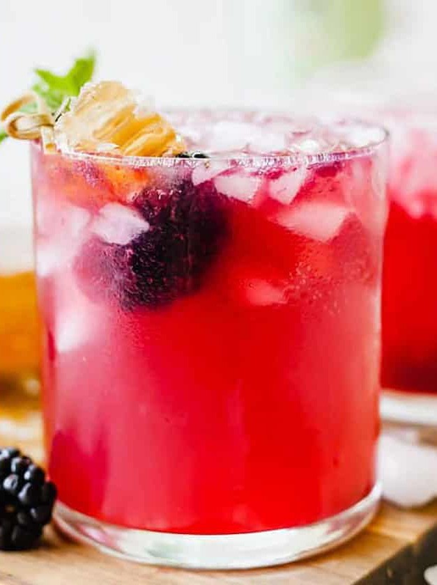 Blackberry Gin Smash