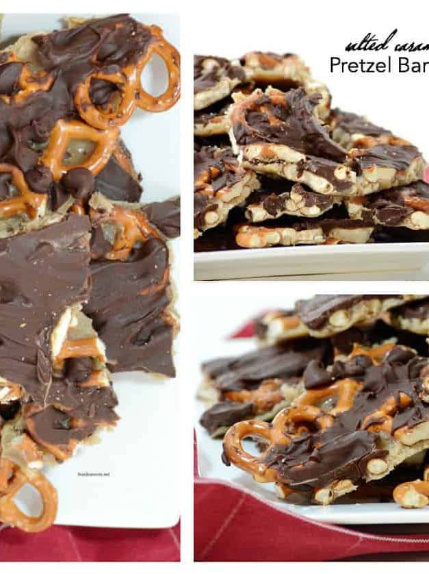 Salted Caramel Pretzel Bark