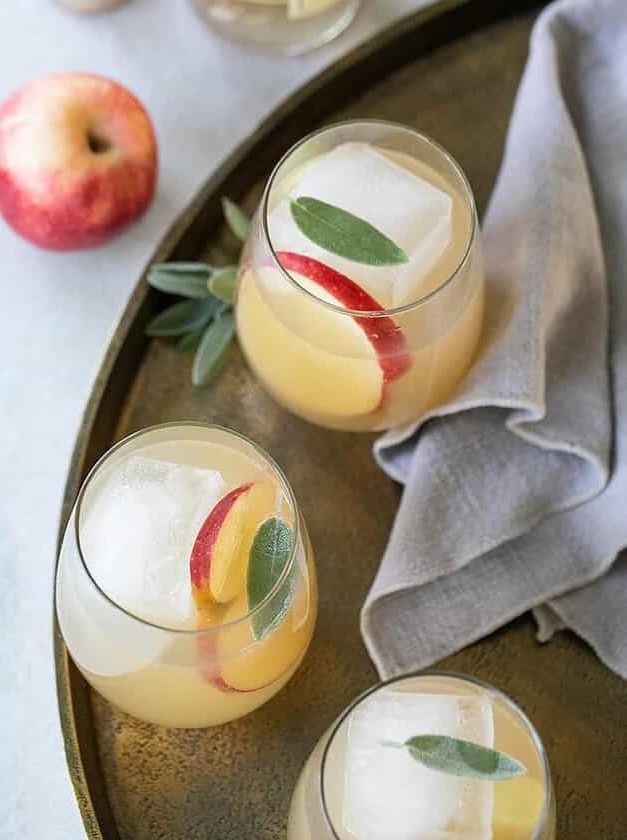 Apple & Ginger Wine Spritzer