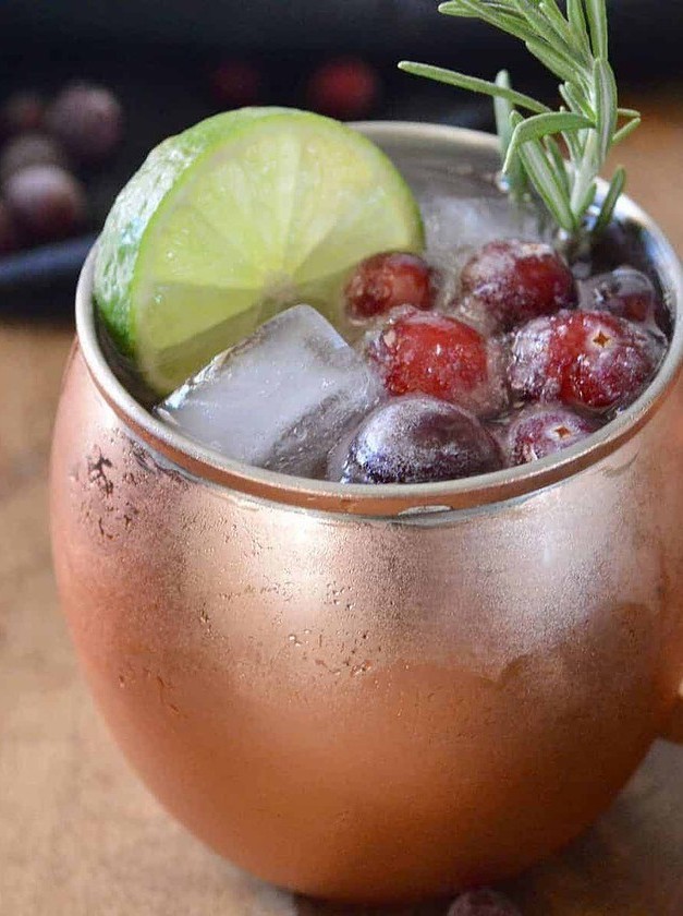 Cranberry Moscow Mule