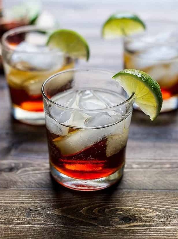 Pumpkin Spice Dark and Stormy